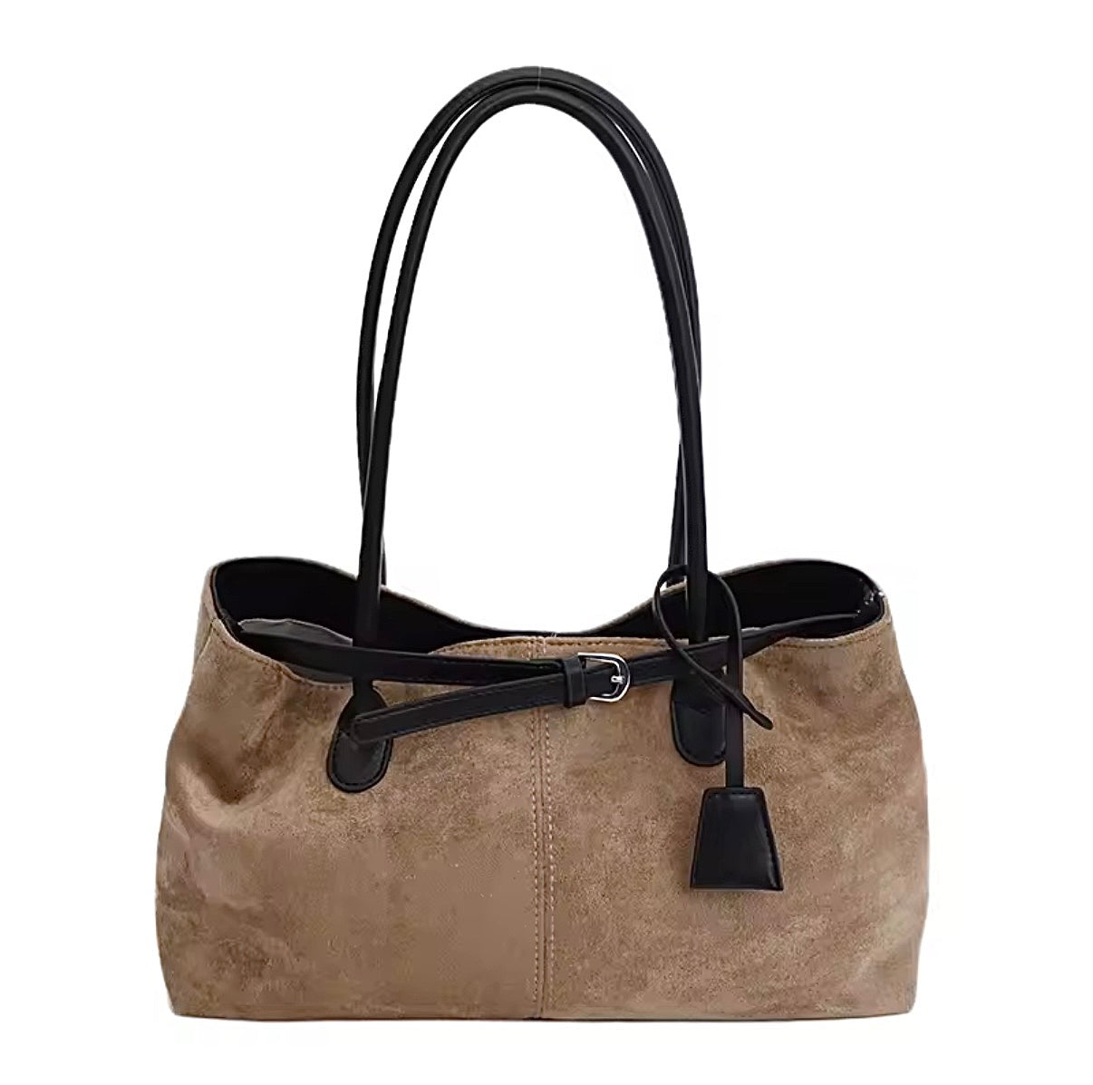 Square Minimalistic Retro Shoulder Bag