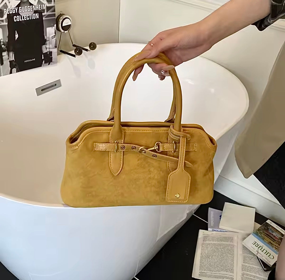 Square Retro Handbag