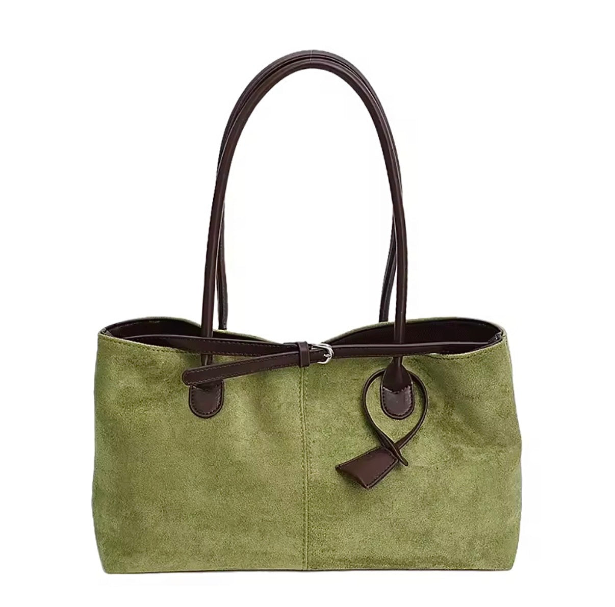 Square Minimalistic Retro Shoulder Bag